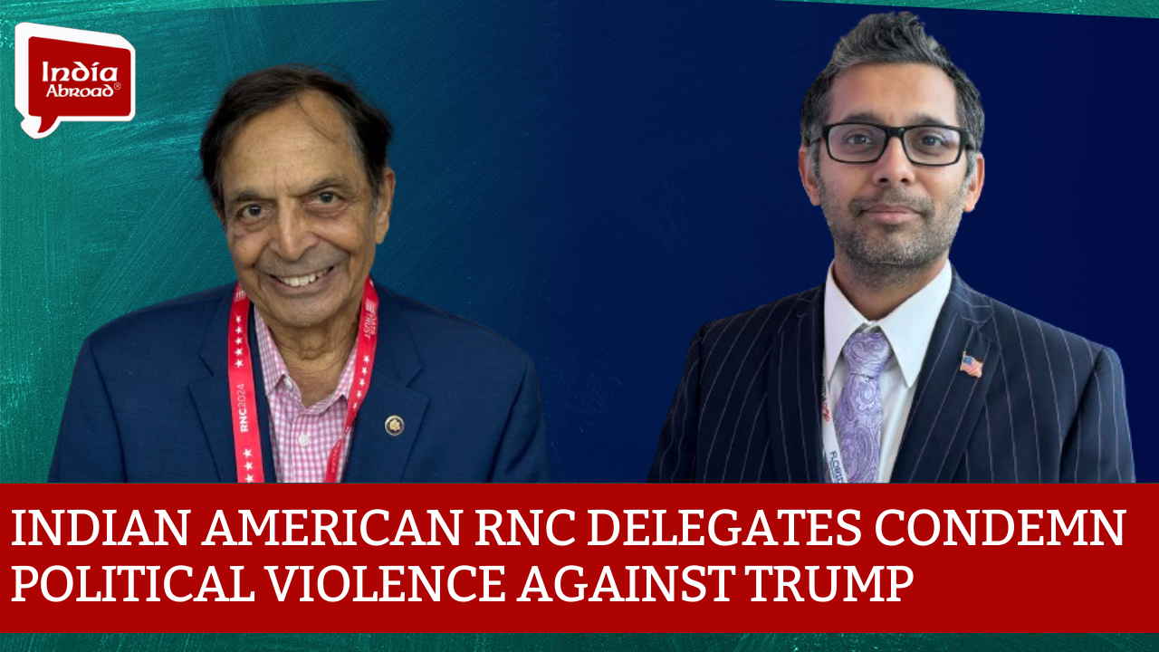 Indian American RNC delegates condemn political violence against Trump